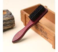 TEMU Cepillo de de Cerdas para Hombre, Diseñado para Afeitar Patillas y Peinar el Cabello, las Cutículas para un Más Elegante y , Desenreda y la Grasa