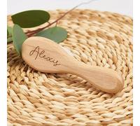 TEMU Cepillo de pelo para bebé grabado a medida - para recién nacidos, un regalo para madres primerizas, ideal para Navidad, de la y baby showers, para bebés