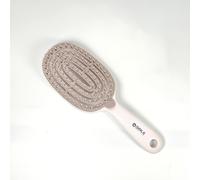 TEMU Cepillo desenredante rápido y fácil de limpiar, peine retráctil, cepillo removedor de pelo , cepillo de pelo autolimpiante para mujeres Marca: Sinle