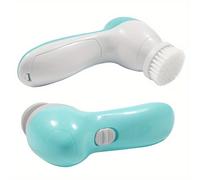 TEMU Cepillo Limpiador Facial Eléctrico 7 en 1, Instrumento de Belleza para Masaje Facial y Corporal, Limpiador Facial