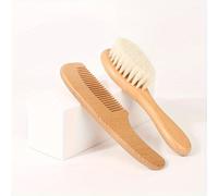 TEMU Cepillo para lavar y bañar el cabello, ducha exfoliante, cepillo de cerdas suaves para el cuidado del cabello, cepillo para barba, peine para el cuidado del cabello, juego de cepillos de lana