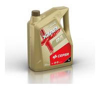 TEMU CEPSA 5W30 ECO C2 C3 5L 31939- Lubricante sintético para vehículos híbridos, y diésel, Dorado, El embalaje puede