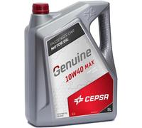 TEMU CEPSA GENUINE 10W40 MAX 5L 29578- Lubricante semisintético para vehículos y diésel