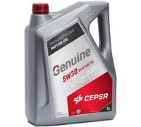 TEMU CEPSA Genuine 5W30 Synthetic (5L) 26263 - Aceite Sintético de Rendimiento para Motores y Diésel
