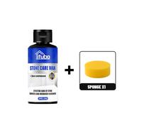 TEMU Cera Multifuncional para Pulir Piedra | de Mármol y Pasta de Cera para Pisos Brillantes, Cera para el Cuidado de Azulejos de Cerámica, Cuidado de Piedra Nano | el Natural