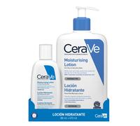 TEMU CeraVe Loción Hidratante 473 ml + 88 ml, Para Piel a muy , Hidrata y la Cutánea, Enriquecida Con Ceramidas y Ácido Hialurónico, Fórmula , para Rostro y Cuerpo