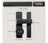 TEMU Cerradura para archivador sin perforación, con , mecanismos antirrobo, ideal para armarios de puerta de vidrio, cajones y refrigeradores