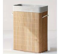 TEMU Cesta de Almacenamiento para Equipos Deportivos y Tapete de Yoga de Bambú Tejido a en