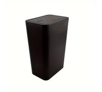 TEMU Cesto de basura rectangular con plegable para caravana, baño, dormitorio, , oficina - Fácil de limpiar, 99% compatible con caravanas, negro, , , repuestos para inodoro de caravana