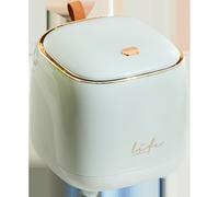 TEMU Cesto de Papelera de Escritorio, Mini Cesto de Papelera de Empuje, Cocina, Baño, Dormitorio, Accesorio de Escritorio, Decoración del Hogar