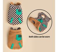 TEMU Chaleco Reversible para Perros y Gatos de Otoño/Invierno, Chaleco y para Mascotas, Ropa de Abrigo para Exteriores para Dachshund, Bichon, , de Perros y Gatos