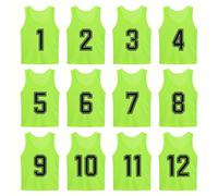 TEMU Chalecos de práctica numerados del 1 para entrenamiento, ideales para fútbol, baloncesto y entrenamiento de fútbol americano, diseñados para tallas desde S L
