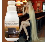 TEMU champú agua de arroz, , biotina y de jengibre para el cuidado del cabello. Limpia mientras la suavidad y el , ayudando la sequedad y el frizz, el verano y el otoño. Enriquecido con agua de arroz.