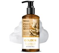 TEMU Champú fijador dorado, el problema del desvanecimiento de color y te devuelve al primer día de tu tinte