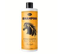 TEMU Champú para Caballos - 17 oz, Happy Foal Champú , Limpia y Cuerpo, con Dulzura, para Todas las de Caballos