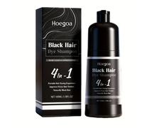TEMU Champú para cabello negro de 100 ml, hidratante y suavizante para un y esponjoso, el cabello , teñe el cabello negro, un regalo ideal para Navidad y otoño-invierno
