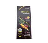 TEMU Champú y Acondicionador Herbal Multifuncional de Color Marrón Natural con Angelica, Jengibre e Cordyceps para Cabello Hidratado