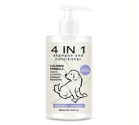 TEMU Champú y Acondicionador para Mascotas 4 en 1 con Lavanda y - Limpieza Profunda y Nutrición, Desenreda e Hidrata el Pelo de las Mascotas - para Todo Tipo de Pelos