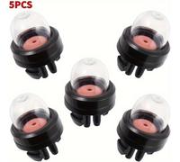 TEMU CIICII 5/10pcs Bombilla de Primer para Carburador, Accesorios para Motosierras y Cortacéspedes, Bomba de Primer para , Ryobi , Motosierra, Soplador y Cortacéspedes