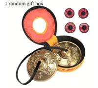 TEMU Címbalos Tibetanos Tingsha - Regalo Único de Latón para Yoga, Decoración Familiar y - Campanas Ligeras Meditativ