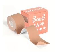 TEMU Cinta de 1 rollo para mujeres - invisible adhesivo, pezones, pecho y push-up sin tirantes, no tejido, color sólido, no necesita , cinta de levantamiento de pecho
