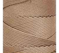 TEMU Cinta de encaje de poliéster de calidad de 3 mm x 218,7 yardas - vibrantes, adecuados para bolsos de crochet, adornos de pared, alfombras y manualidades DIY.