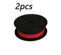 TEMU Cinta de máquina de escribir de 2 piezas, correa de tóner portátil para máquina de escribir, cinta para calculadora - Resistente al , resistente a la deformación, pieza de máquina