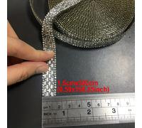 TEMU Cinta de pedrería de cristal autoadhesiva - Rollo de 5m, adorno de cristal para manualidades y decoraciones DIY