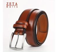 TEMU Cinturón casual retro de cuero con hebilla para hombres, cinturón juvenil denim, regalo ideal para