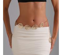 TEMU Cinturón de cintura , geométrico irregular, moderno y