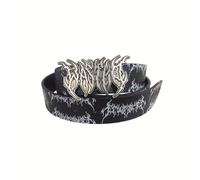 TEMU Cinturón de pecho con diseño de hebilla ornamentada, estilo de motocicleta , cinturón de piel sintética para hombres, accesorio de moda | Accesorio de | Acabado