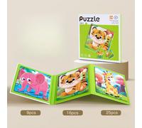 TEMU Clip de Libro Animal Magnético - Rompecabezas , Libro de Rompecabezas Magnético