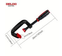 TEMU Clip de madera tipo Electrical para carpintería de resistencia de grado Clip de fijación de de herramienta manual de carpintería para bricolaje