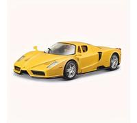 TEMU Coche De Metal A 1:24 De Simulación Del Superdeportivo Ferrari ENZO De Burago, Ideal Como Juguete Para Niños O Para Coleccionar Y Regalar.