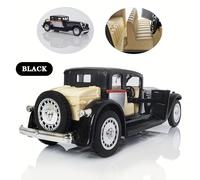 TEMU Coche Vintage Retro 1:28, Coche Vintage Nostálgico, de Coche Vintage de Aleación, , Negro, , Azul, , No Te Lo Si Te Gustan Vintage, Regalo de Navidad, Regalo de Acción de Gracias, Regalo de
