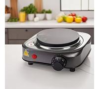 TEMU Cocina Eléctrica Multiusos con Control de , Ideal para Calentar Leche, Usar una Cafetera Italiana Moka, y Hervir Té y Café. Adecuada como Estufa, Quemador o Placa de