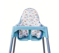 TEMU Cojín coreano para silla de comedor de bebé, cojín inflable portátil para , cojín para aprender a sentarse en de comedor con barandilla, de cojín de aumento