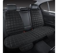 TEMU Cojín de Asiento para Auto con Diseño a Cuadros y Respaldo Integrado, y , Protección Elegante para Asientos, para Varios Modelos, Uso Todo el Año