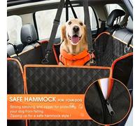 TEMU Cojín de asiento para coche para mascotas, alfombrilla para coche para perros, de cobertura completa , tamaño pequeño impermeable y antideslizante, universal para perros medianos y grandes.