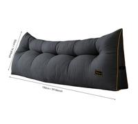 TEMU Cojín de Cabecera de Peluche con Cremallera | Almohada de Soporte Lumbar , Cojín Triangular Multifuncional | Ideal para Leer y Decorar | Regalo para San Valentín, Día de , Día de la y