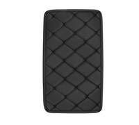 TEMU Cojín de Reposabrazos de Coche de Lujo con Costura de Diamante y Ribete - para Consola Central Marrón, Protector de Cubierta de de Almacenamiento para Mayor Comodidad Interior