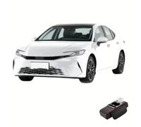 TEMU Cojín de reposabrazos para coche, de cuero sintético, ajuste universal, material no textil, uso de todas , organizador para taza de agua, teléfono, pañuelos
