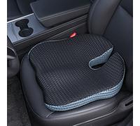 TEMU Cojín Ergonómico para Asiento de Auto de Cuña, Espuma Viscoelástica Innovadora con Mejor Transpirabilidad y Soporte, para Mejorar la Postura y Visión, Color