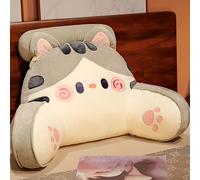 TEMU Cojín Grande de Sofá Cama con Diseño de Gato de Dibujos Animados, Soporte Lumbar, Respaldo para Silla, Regalo Festivo, Almohada para