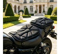 TEMU Cojín para asiento de motocicleta, el salvador para las caderas en viajes de larga distancia. Antifatiga y amortiguador de golpes, para cruceros/scooters/ATVs