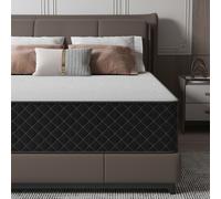 TEMU Colchón 140 x 200 cm - H3 y H4, Híbrido de Muelles y Espuma Viscoelástica en para Soporte y de Presión, Colchón 90 x 200 cm