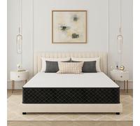 TEMU Colchón 140 X 200, Colchón de de bolsillo de 20 cm , Colchón ortopédico de 7 zonas con espuma cómoda, Tela con superficie , Colchón para adultos, media (H3)