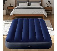 TEMU Colchón Inflable INTEX con Tecnología - Uso Interior/Exterior para Camping, Invitados y Pijamadas | Soporte Estable, Confort , Fácil Inflado