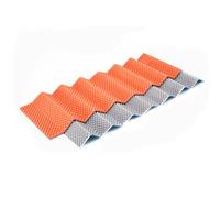 TEMU Colchoneta de Camping y Manta Plegable para Picnic IXPE Espuma Calidad - Autoinflante, como una Colcha Portátil al en RV o (Naranja//) Capa Premium