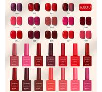 TEMU Colección de 14 esmaltes de uñas en gel de 15 ml con acabado de , glitter y lentejuelas semipermanentes. kit de de es para decoración de uñas y diseños de manicura, todo en colores .